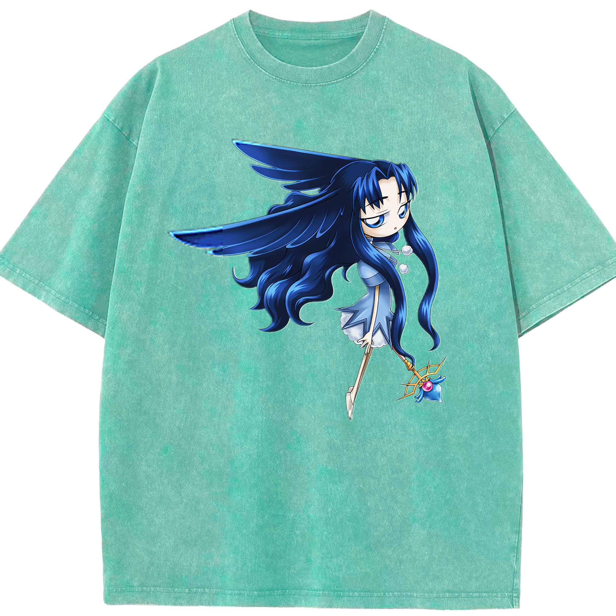 （画像用） 遊☆戯☆王 Yu-Gi-Oh! 綿100% ヴィンテージ風 半袖Tシャツ（フロントプリント）